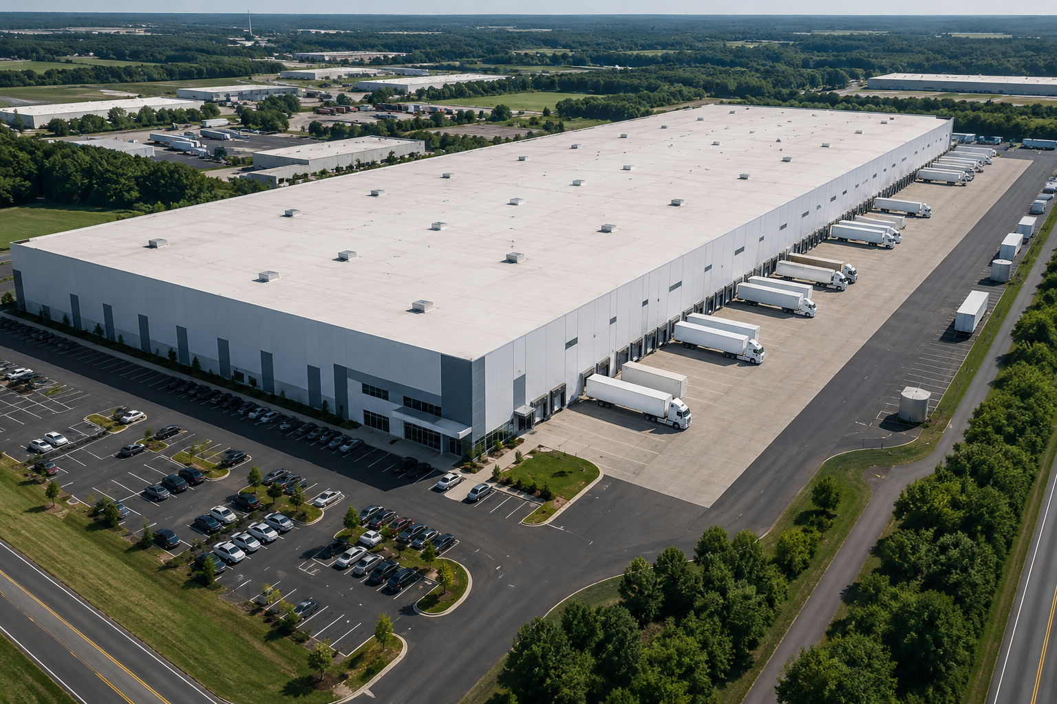 Distribution and logistics warehouse ABL transaction icon